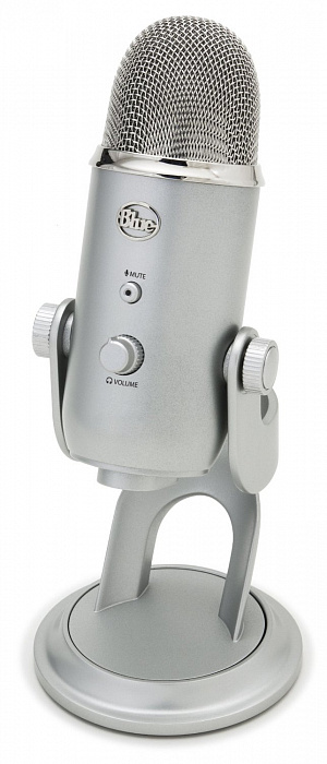 USB-микрофон Blue Microphones Yeti для Mac/PC (Silver) купить в интернет-магазине icover