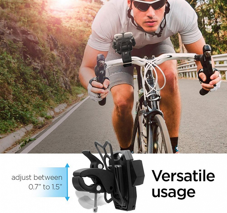 Велосипедный держатель Spigen Velo A251 Bike Mount Holder (Black) купить в интернет-магазине icover