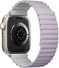 Ремешок Uniq Revix reversible Magnetic (45MM-REVLILWHT) для Apple Watch 42/44/45 mm (Lilac/White) купить в интернет-магазине icover