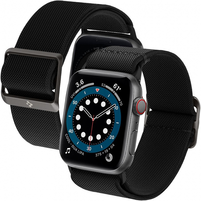 Ремешок Spigen Lite Fit (AMP02286) для Apple Watch 42/44 mm (Black) купить в интернет-магазине icover