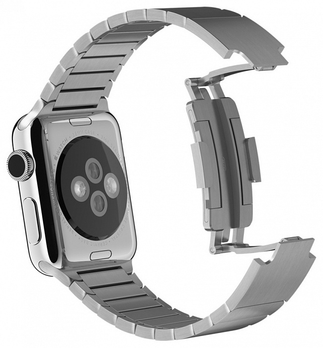 Apple Link Bracelet (MJ5G2) - блочный браслет для Apple Watch 38mm (Silver) купить в интернет-магазине icover