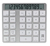 Цифровой блок с калькулятором Xtrememac Bluetooth Numpad Calculator XWH-CMN-83 (Silver) купить в интернет-магазине icover