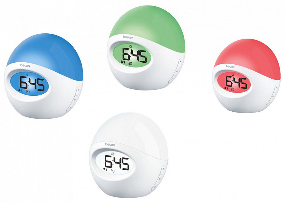 Beurer WL32 - световой радиобудильник (White) купить в интернет-магазине icover