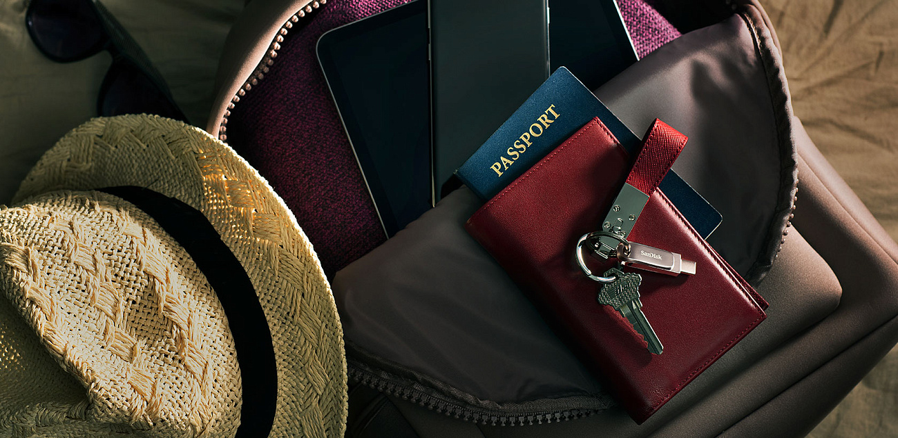 Флеш-накопитель SanDisk Ultra Dual Drive Luxe (SDDDC4-032G-G46) USB-C/A 32GB (Silver) купить в интернет-магазине icover