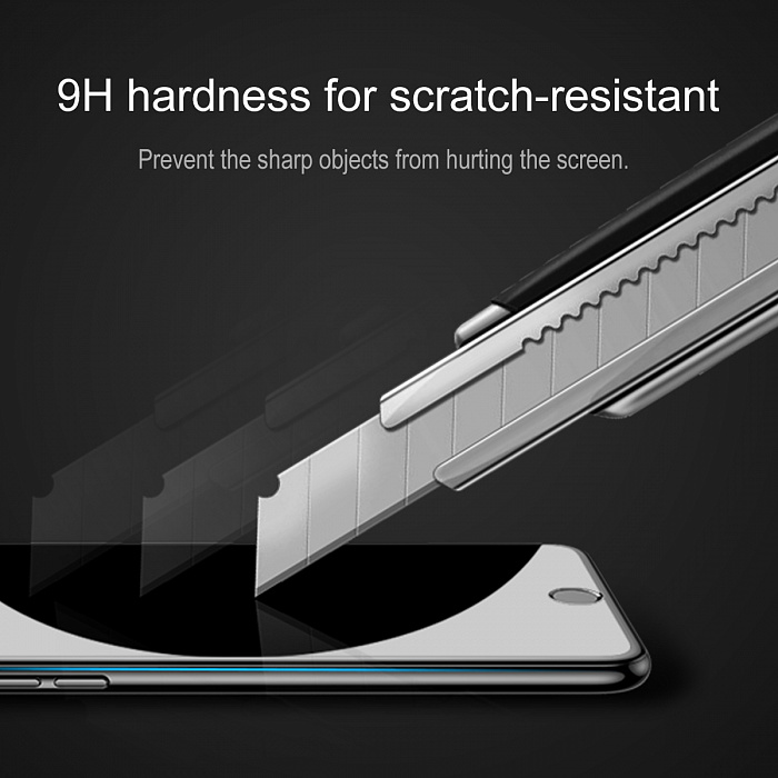 Защитное стекло Baseus PET Soft Edge Tempered Glass Film (SGAPIPH7SP-ZD01) для iPhone 6/6S/7/8 Plus (Black) купить в интернет-магазине icover