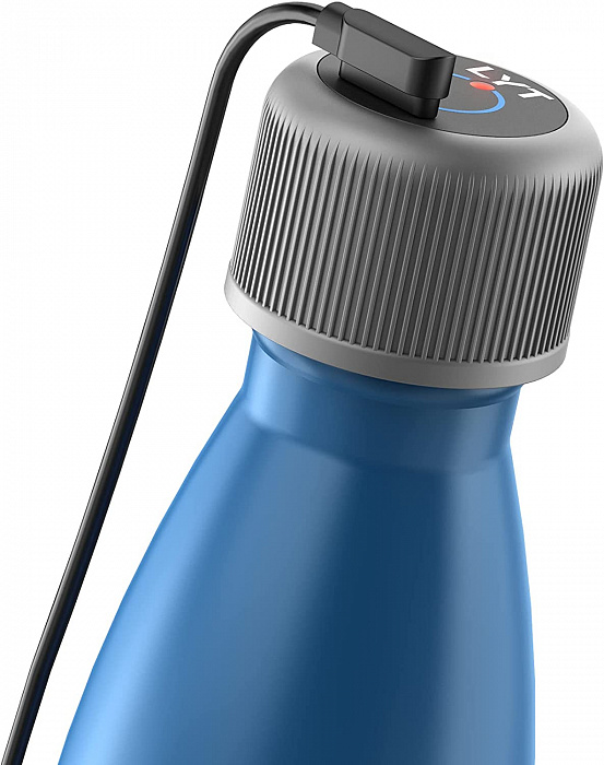 Умная бутылка CrazyCap LYT Stainless Steel 0.5L LYT-17-CB (Blue) купить в интернет-магазине icover