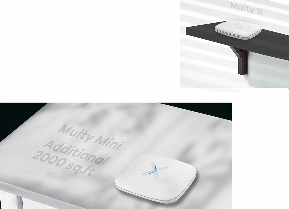 WiFi-система Zyxel Multy X WSQ50/Multy Mini WSQ20 (White) купить в интернет-магазине icover