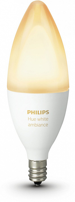 Умная светодиодная лампа Philips Hue White Ambiance E14 (White) купить в интернет-магазине icover