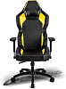 Игровое кресло Quersus Geos G702/XY (Black/Yellow) купить в интернет-магазине icover