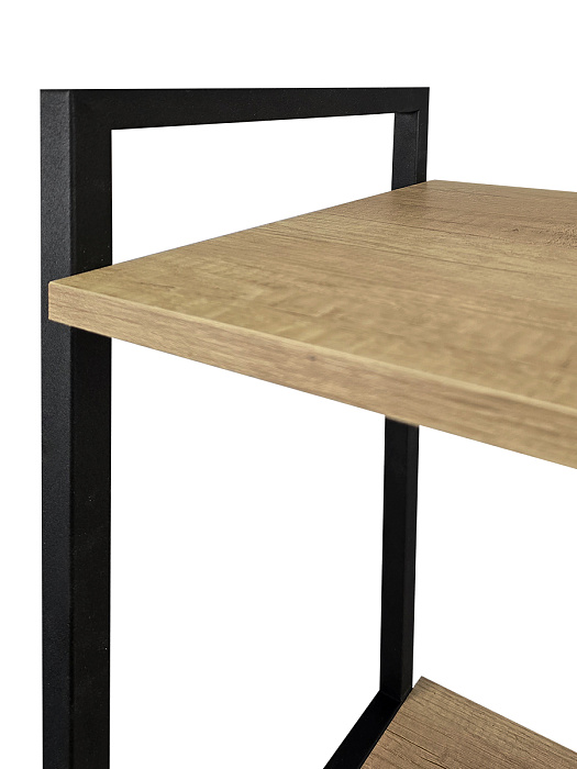 Стеллаж лофт RIDBERG CHICAGO 5 полок (Oak) купить в интернет-магазине icover