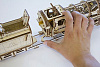 Ugears Механический конструктор 3D-пазл Локомотив с тендером, 47*12 см, 443 эл 70012 купить в интернет-магазине icover