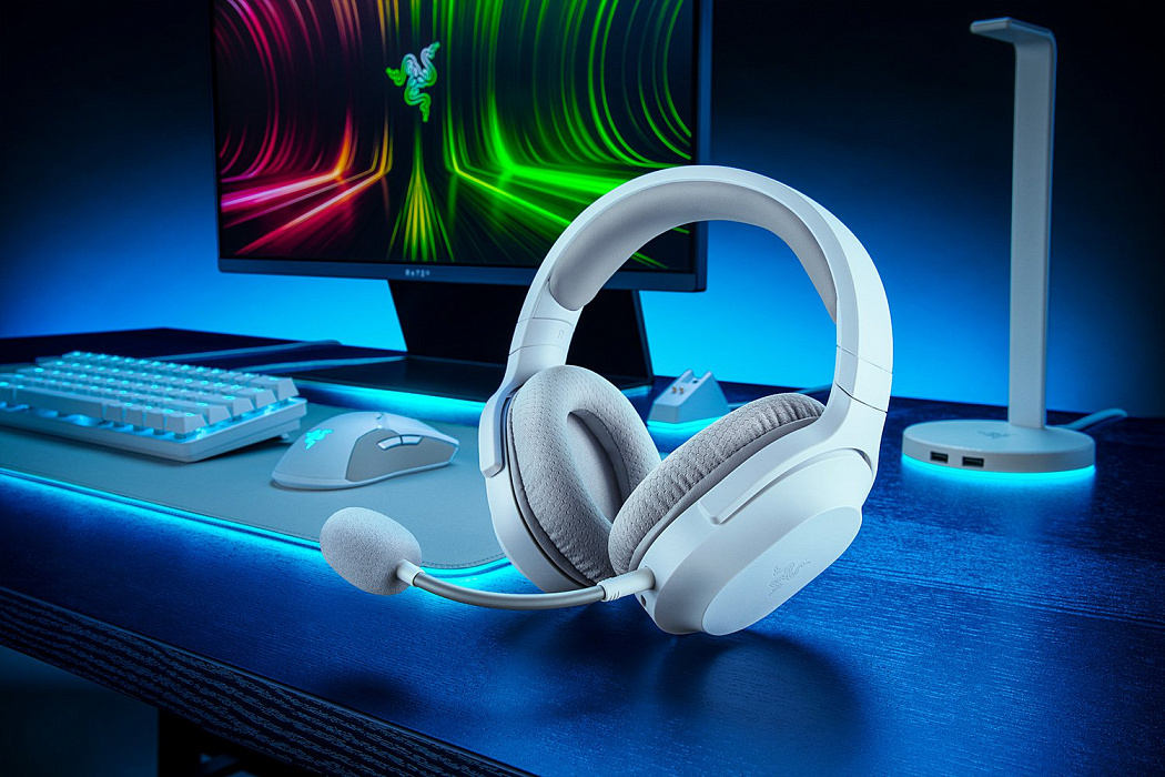 Гарнитура Razer Barracuda X (2022) RZ04-04430200-R3M1 (Mercury White) купить в интернет-магазине icover