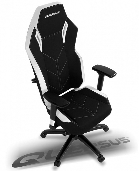 Игровое кресло Quersus V501/XW (Black/White) купить в интернет-магазине icover