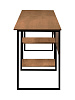 Стол двойной лофт RIDBERG DETROIT (Dark Oak) купить в интернет-магазине icover