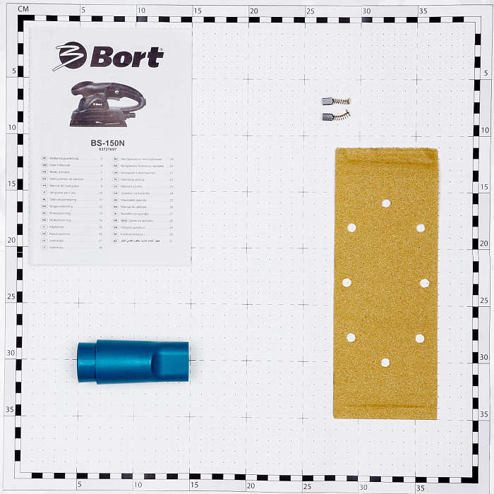Bort BS-150N (93727697) - вибрационная шлифмашина (Blue) купить в интернет-магазине icover