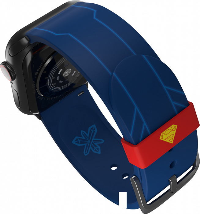 Ремешок MobyFox DC Superman Tactical (ST-WNR22DCC2004) для Apple Watch (Blue) купить в интернет-магазине icover