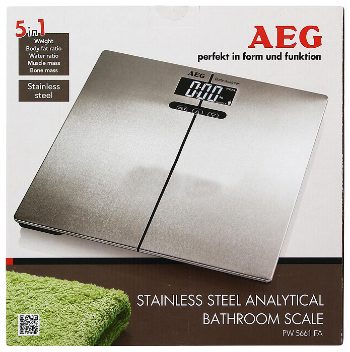Умные весы AEG PW 5661 FA (Silver) купить в интернет-магазине icover