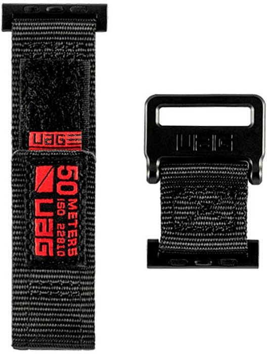 Ремешок UAG Active Range (19148A114040) для Apple Watch Series 2/3/4/5/6/7/SE 42/44/45 mm (Black) купить в интернет-магазине icover