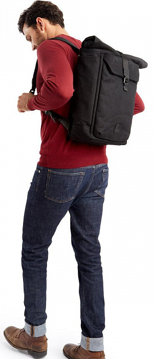 Рюкзак Knomo Novello (59-402-BKW) для ноутбука 15'' (Black) купить в интернет-магазине icover