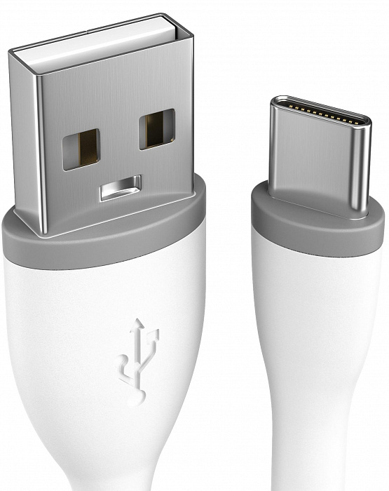 Кабель Satechi Flexible (ST-FCC10W) USB-A to USB-C 25 см (White) купить в интернет-магазине icover
