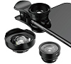 Набор объективов Baseus Short Videos Magic Camera Professional (ACSXT-B01) для смартфона (Black) купить в интернет-магазине icover