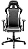 Компьютерное кресло DXRacer OH/FE08/NW (Black/White) купить в интернет-магазине icover