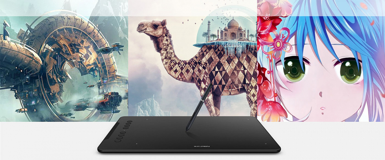 Графический планшет XP-Pen Deco 01 (Black) купить в интернет-магазине icover
