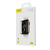 Защитное стекло Baseus Full-screen Curved Tempered Glass (SGAPWA4-H01) для Apple Watch series SE/6/4 44mm (Black) купить в интернет-магазине icover