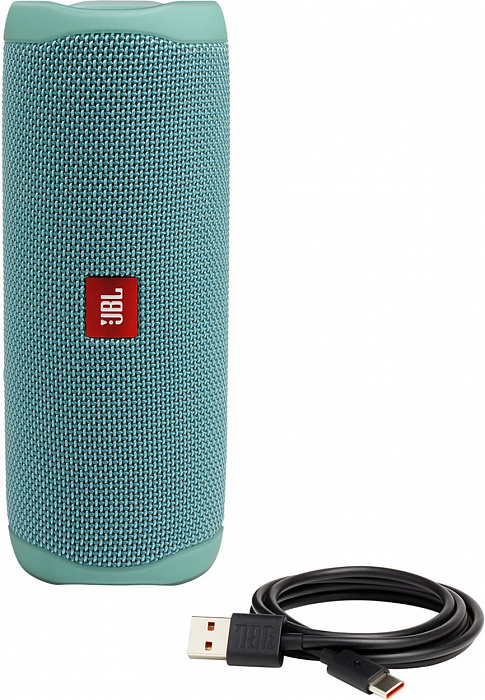Портативная акустика JBL Flip 5 JBLFLIP5TEAL (Teal) купить в интернет-магазине icover
