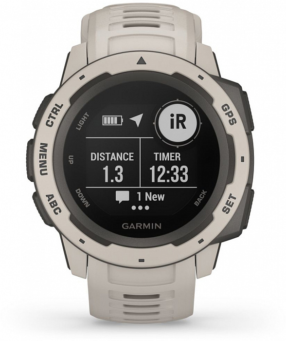 Умные часы Garmin Instinct 010-02064-01 (Tundra) купить в интернет-магазине icover