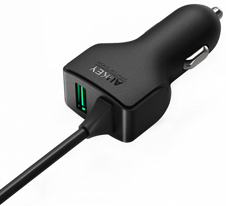 Автомобильная зарядка Aukey CC-Y4 (Black) купить в интернет-магазине icover