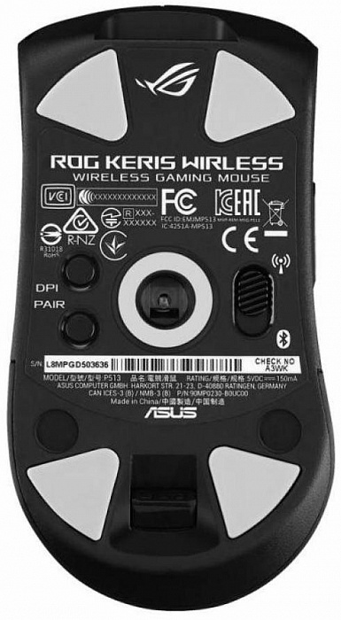 Игровая мышь Asus ROG Keris Wireless 90MP0230-B0UA00 (Black) купить в интернет-магазине icover