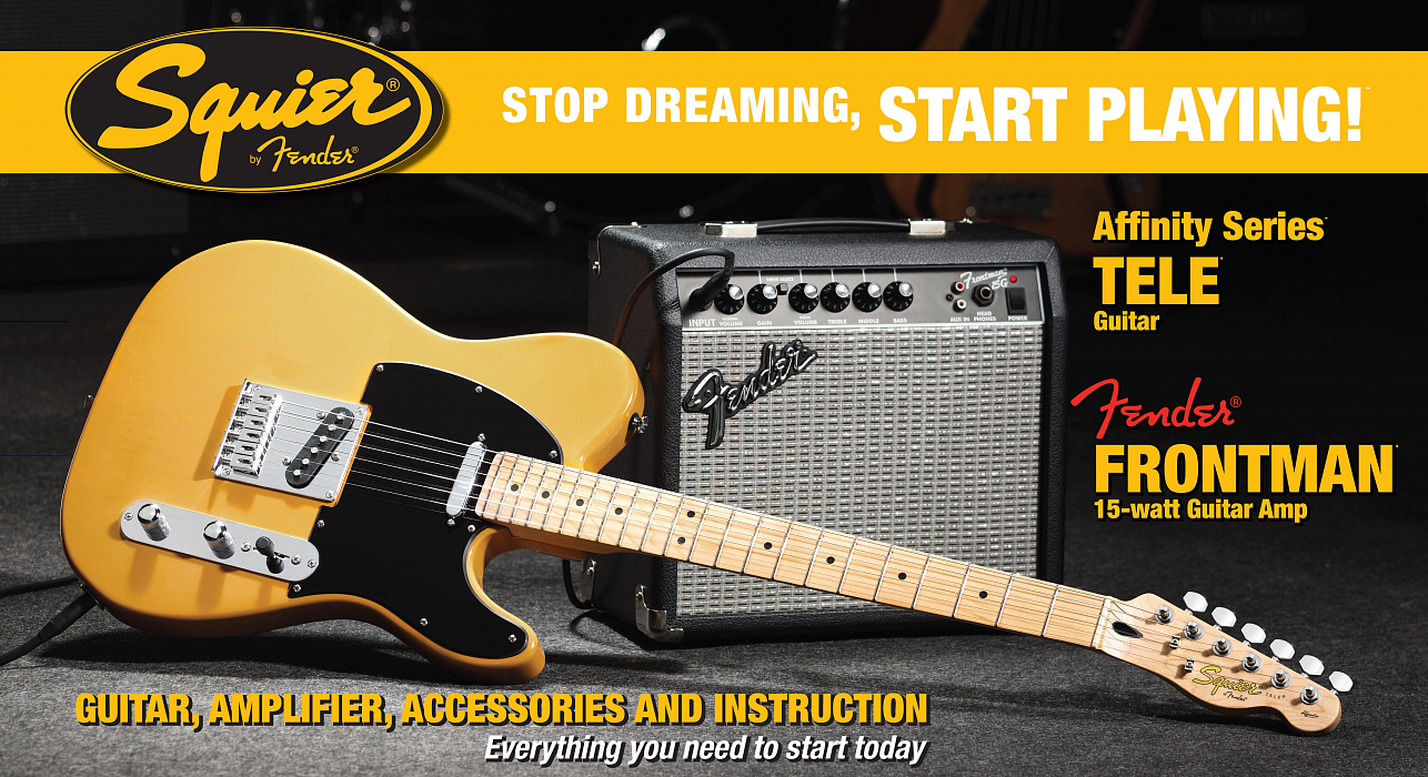 Электрогитара Fender Squier Affinity Telecaster MN (Butterscotch Blonde) купить в интернет-магазине icover