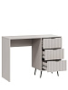 Стол письменный RIDBERG LUGANO 3Я (Cashmere/Black) купить в интернет-магазине icover