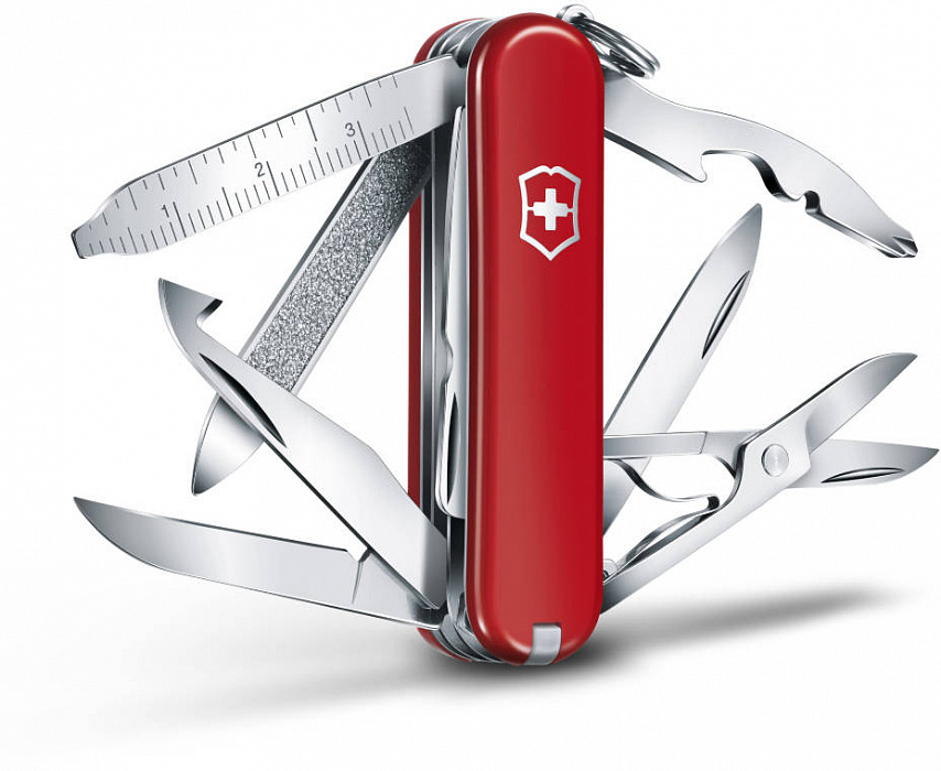 Victorinox Classic Midnight MiniChamp (0.6386) - нож-брелок (Red) купить в интернет-магазине icover