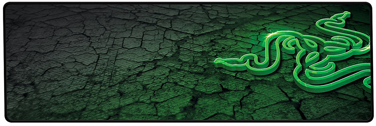 Игровой коврик для мыши Razer Goliathus Control Fissure Extended RZ02-01070800-R3M2 (Green) купить в интернет-магазине icover