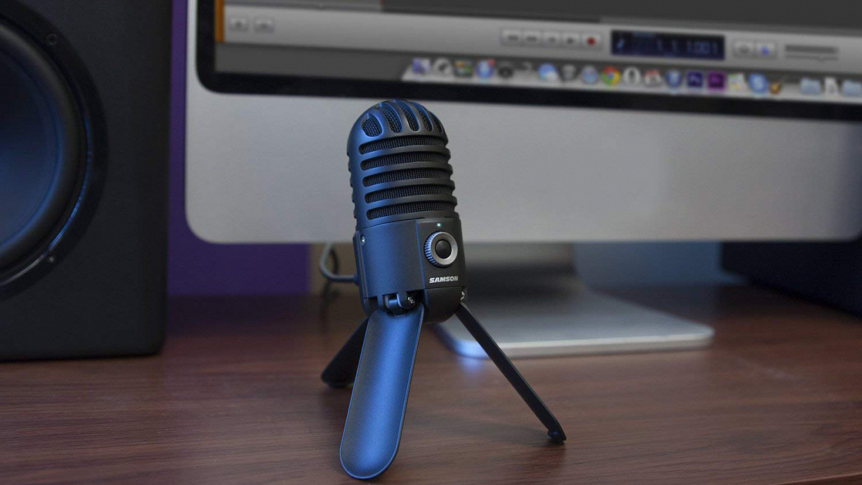 Микрофон Samson Meteor USB (Titanium Black) купить в интернет-магазине icover