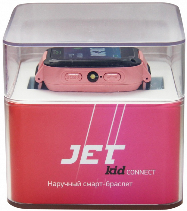 Детские умные часы Jet Kid Connect (Pink) купить в интернет-магазине icover
