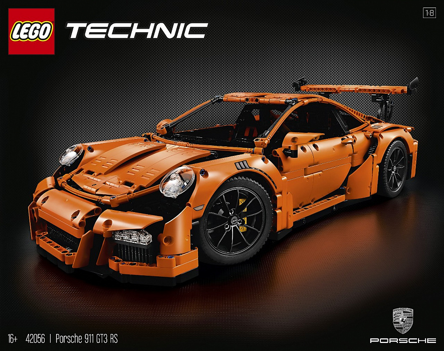 Конструктор Lego Technic Porsche 911 GT3 RS (42056) купить в интернет-магазине icover