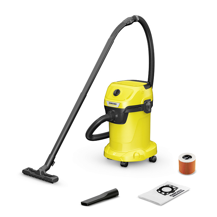 Профессиональный пылесос Karcher WD 3 V-19/6/20 (1.628-123.0) купить в интернет-магазине icover