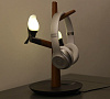 Светильник HomeTree Qis Fast Charge (YT-M1601-2WW) с беспроводной зарядкой (Light Wood) купить в интернет-магазине icover