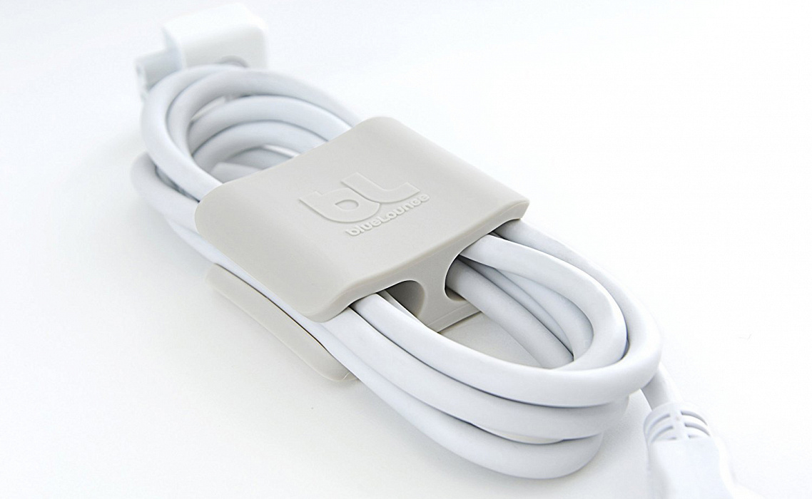 Клипсы-держатели для проводов Bluelounge CableClip Large BLUCC-LG (Grey/White) купить в интернет-магазине icover