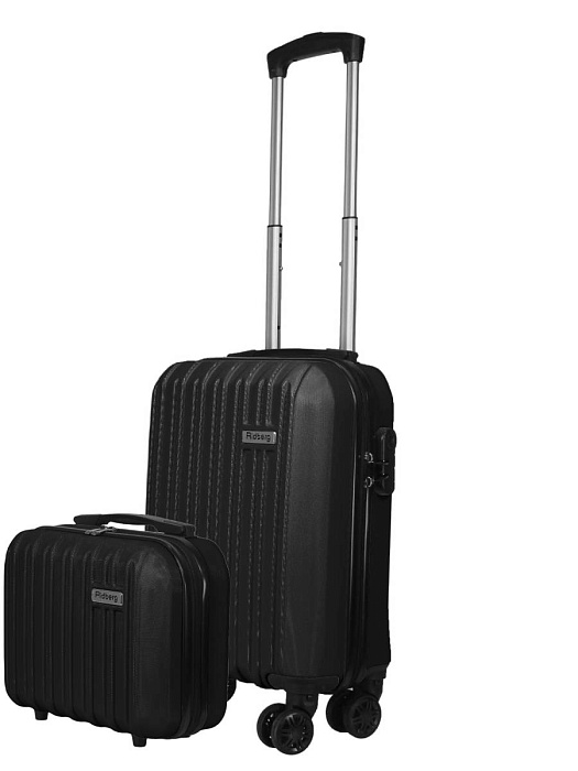 Комплект чемоданов Ridberg Discover S+BB (Black) купить в интернет-магазине icover