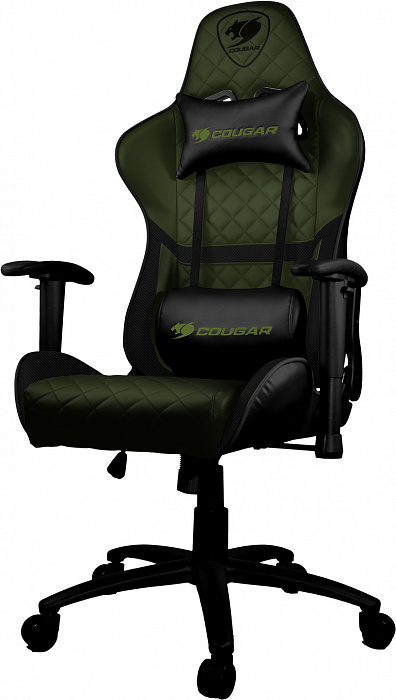 Кресло компьютерное Cougar Armor One-X (Black/Green) купить в интернет-магазине icover