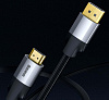 Кабель Baseus Enjoyment Series (CAKSX-I0G) DisplayPort/HDMI 2m (Dark Grey) купить в интернет-магазине icover