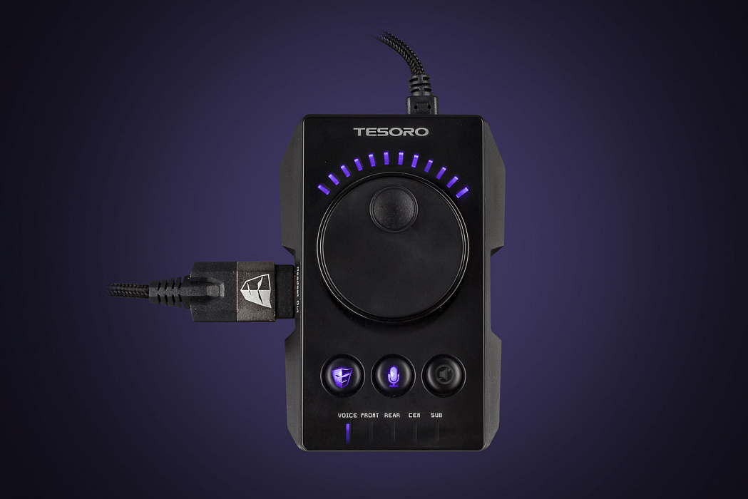 Tesoro Kuven Pro 5.1 - игровая гарнитура (Black) купить в интернет-магазине icover