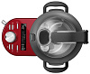 Кулинарный процессор KitchenAid Artisan 5KCF0103ECA (Caramel Apple) купить в интернет-магазине icover