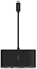 Переходник Belkin USB-C Multimedia Adapter (AVC005btBK) Gigabit Ethernet, USB-A 3.0, VGA, 4K HDMI (Black) купить в интернет-магазине icover