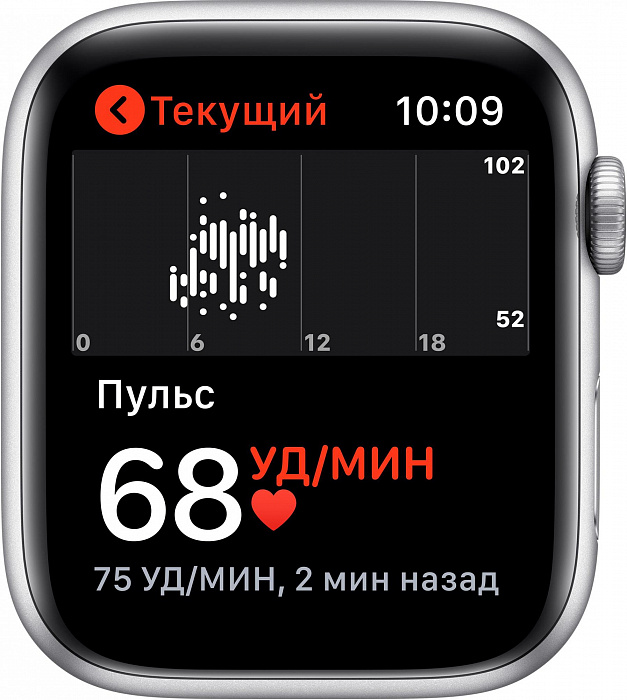 Умные часы Apple Watch Series 5 44mm Sport Band MWVD2RU/A (Silver/White) купить в интернет-магазине icover