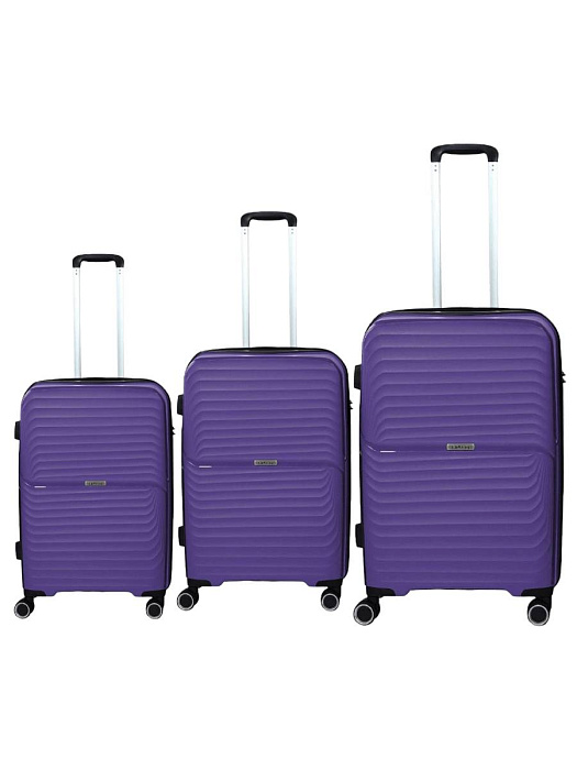 Комплект чемоданов Ridberg Business L+M+S (Lavender) купить в интернет-магазине icover